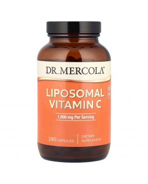 Dr. Mercola, липосомальный витамин C, 180 капсул (500 мг в 1 капсуле)